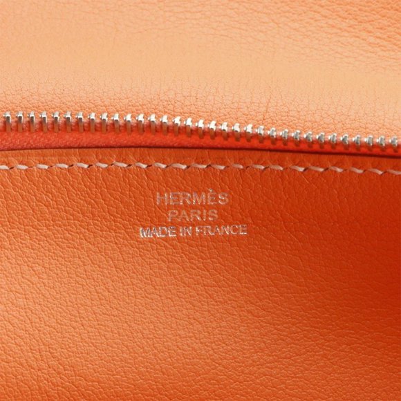 SOLD - Hermès Jige Duo Wallet Clutch in Swift Leather - Picture 6 of 7